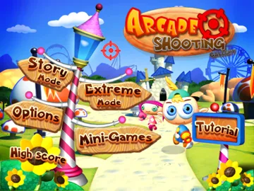 Arcade Shooting Gallery screen shot title